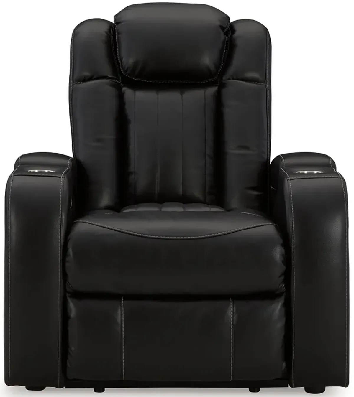 Caveman Den - Midnight - Power Recliner/ Adj Headrest