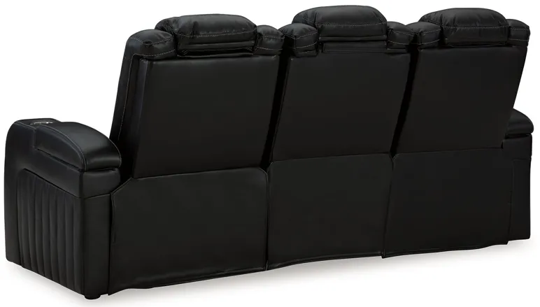 Caveman Den - Midnight - Power Reclining Sofa With Adj Headrest