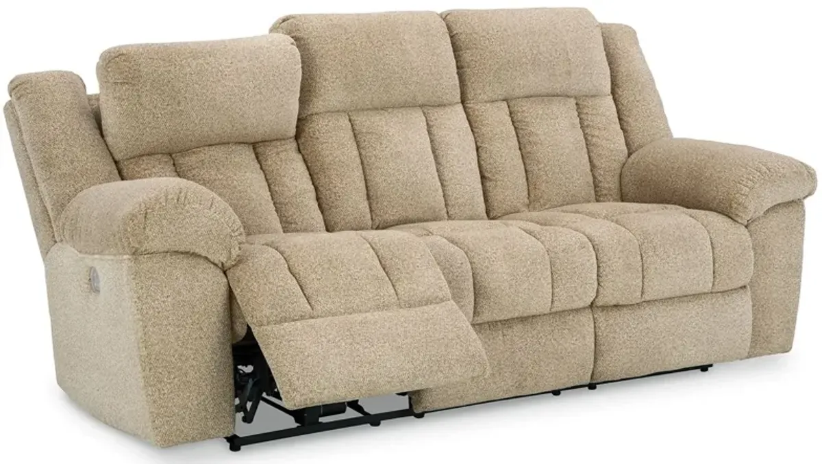 Tip-off - Power Reclining Sofa With Adj Headrest