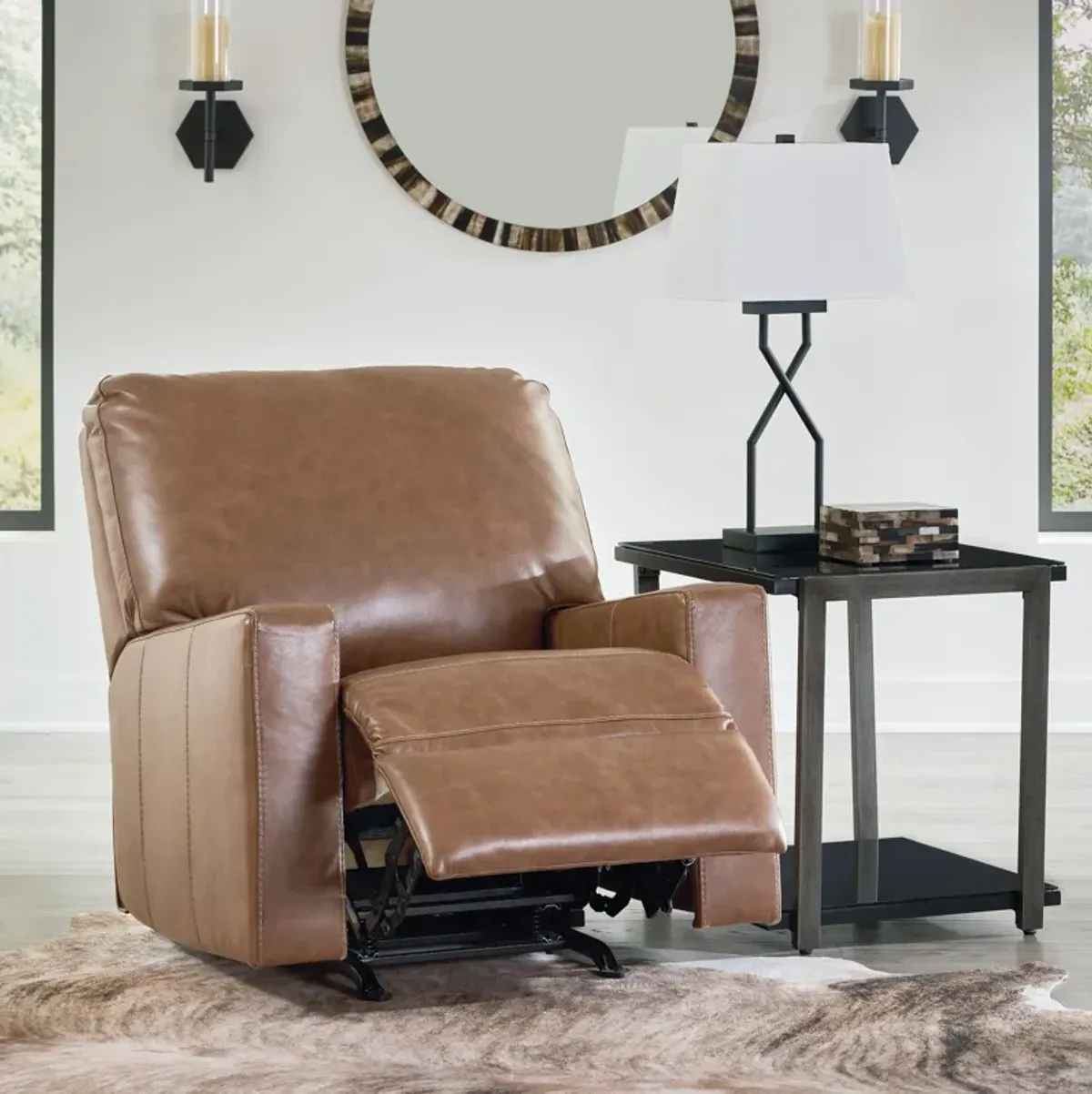 Bolsena - Caramel - Rocker Recliner