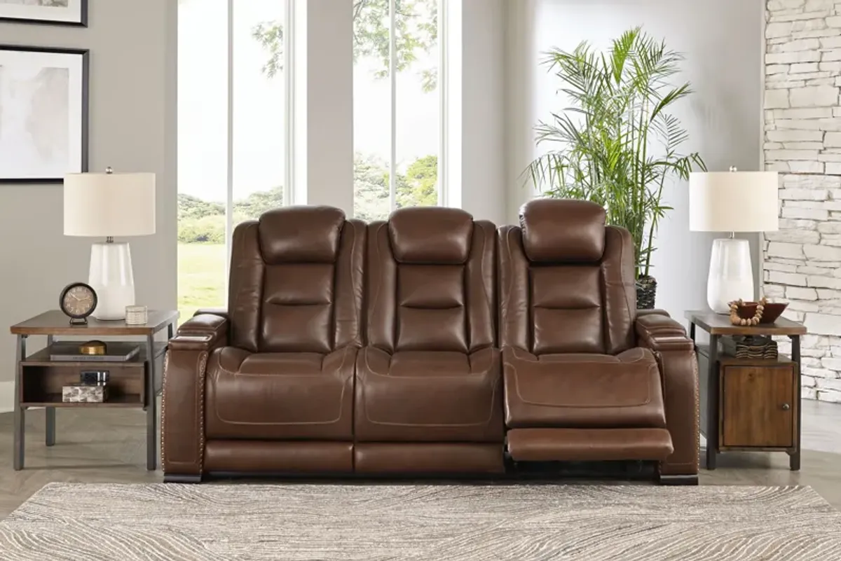 The Man-den - Reclining Living Room Set