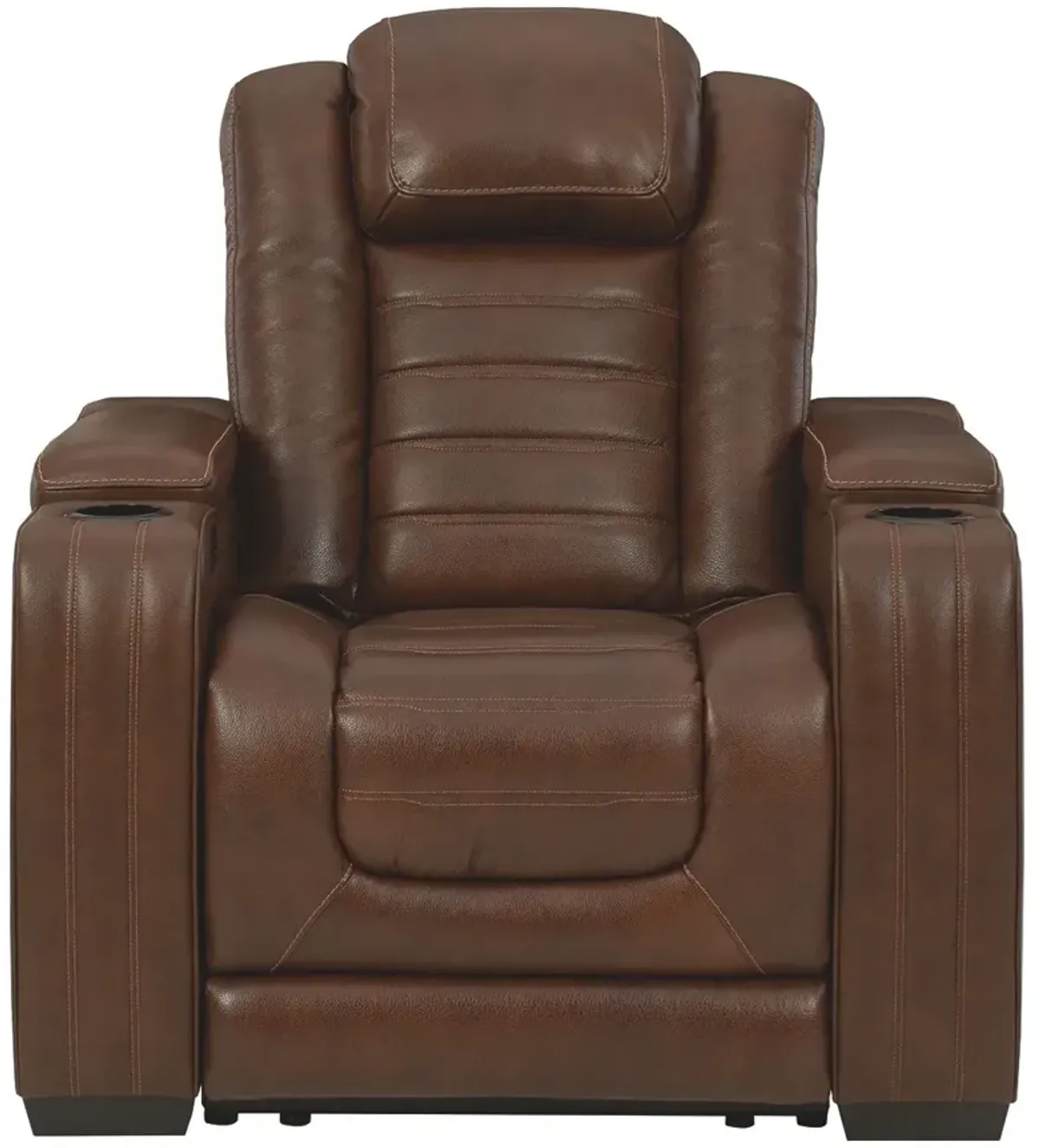 Backtrack - Chocolate - Pwr Recliner/Adj Headrest