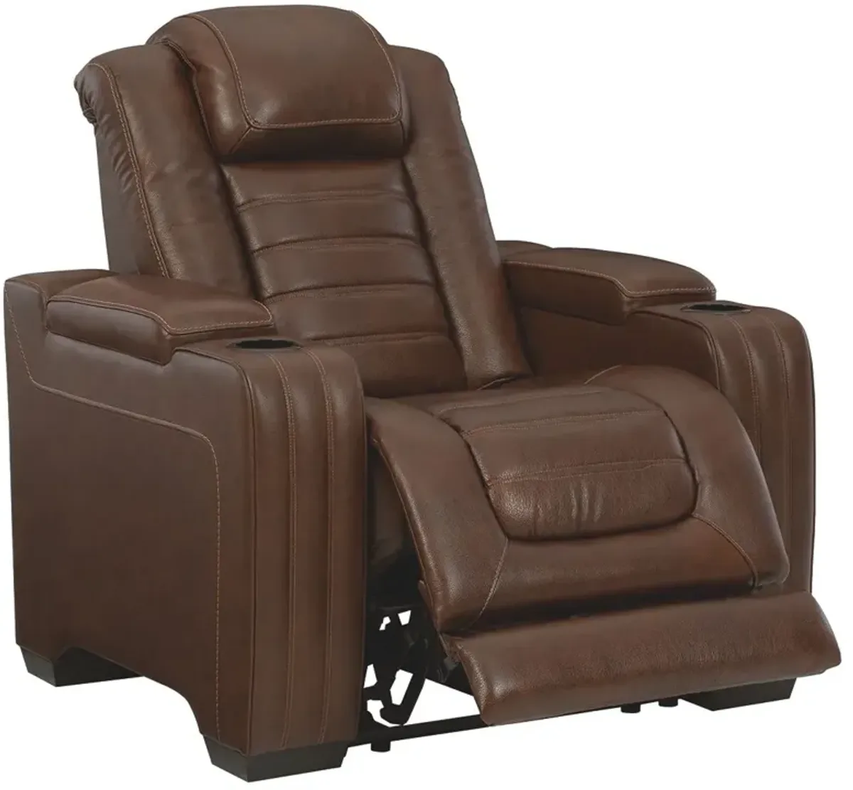 Backtrack - Chocolate - Pwr Recliner/Adj Headrest