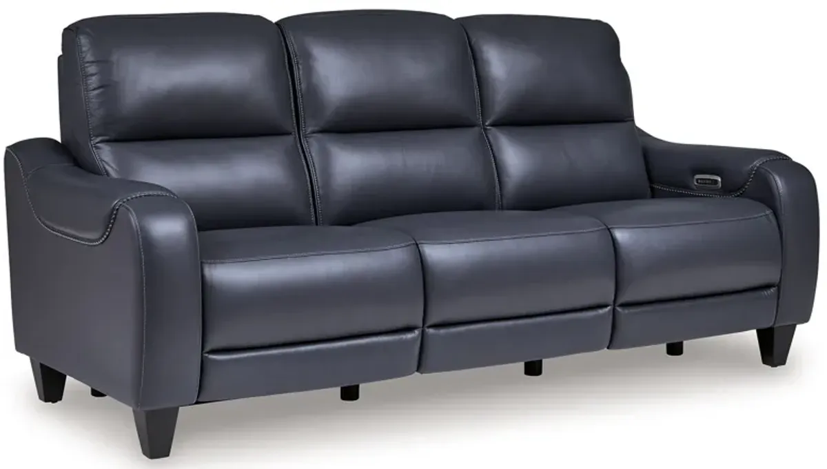 Mercomatic - Power Reclining Sofa With Adj Headrest