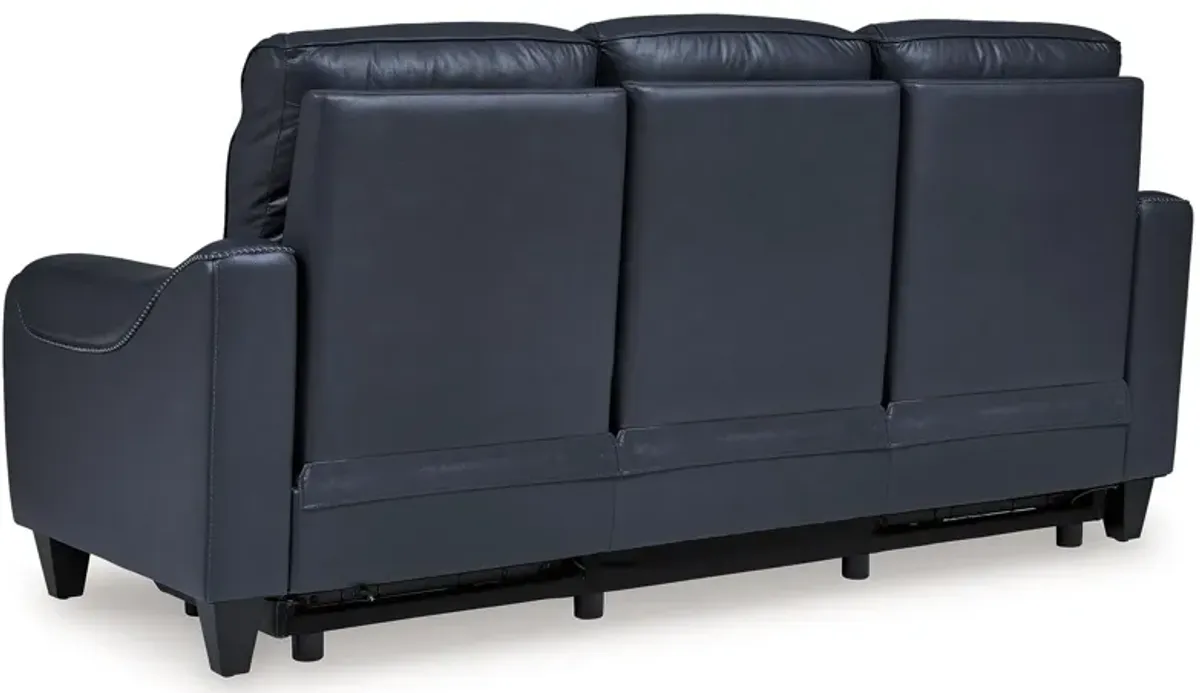 Mercomatic - Power Reclining Sofa With Adj Headrest