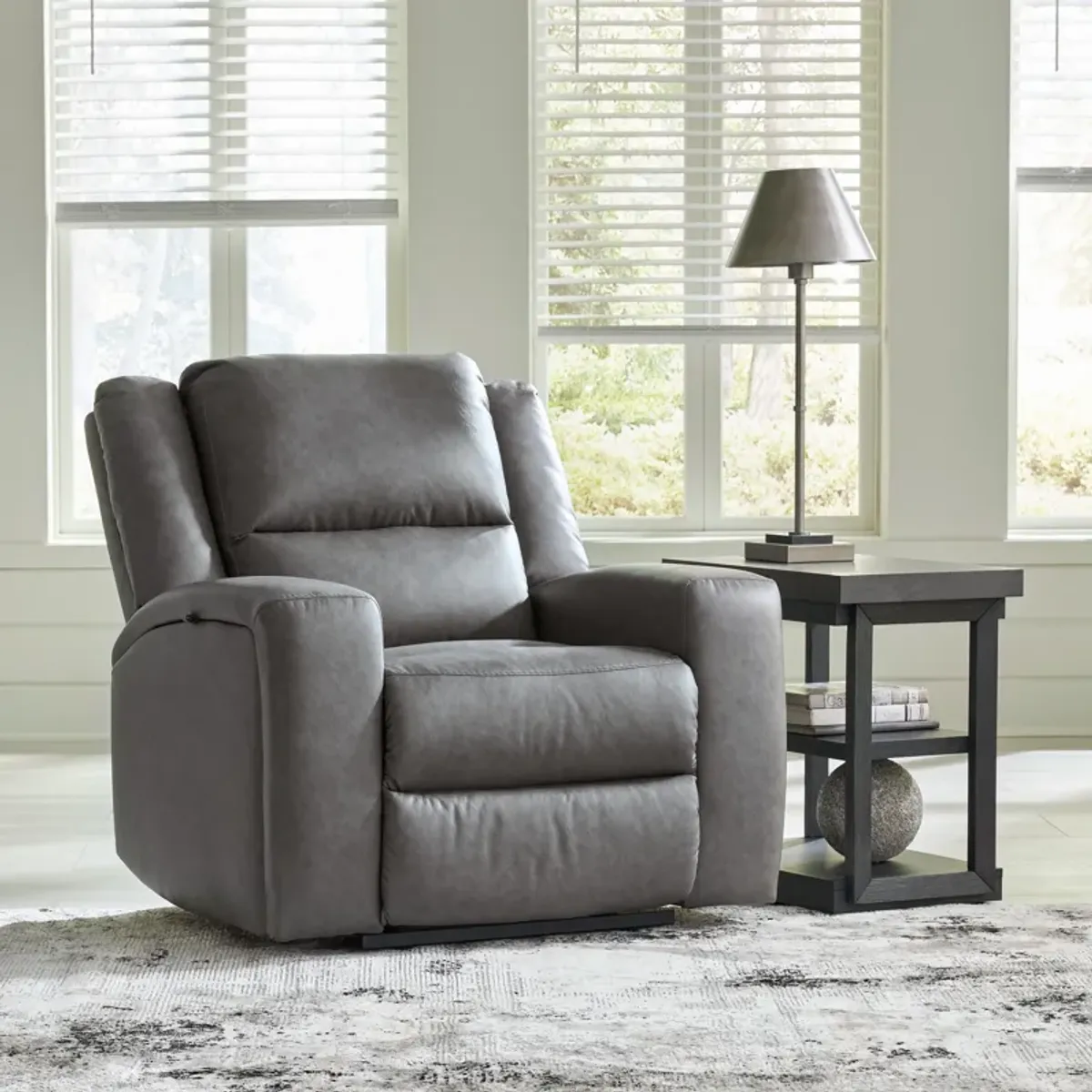 Brixworth - Slate - Zero Wall Recliner