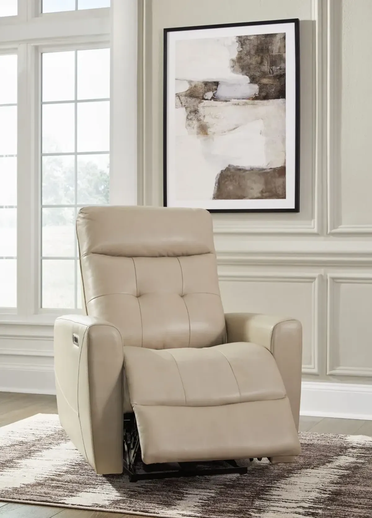 Pisgham - Power Recliner With Adj Headrest