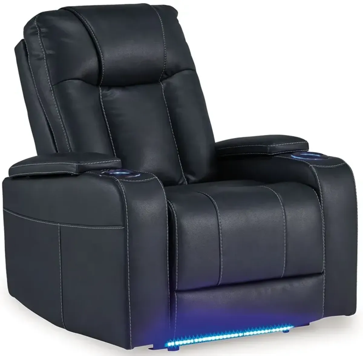 Feazada - Power Recliner With Adj Headrest