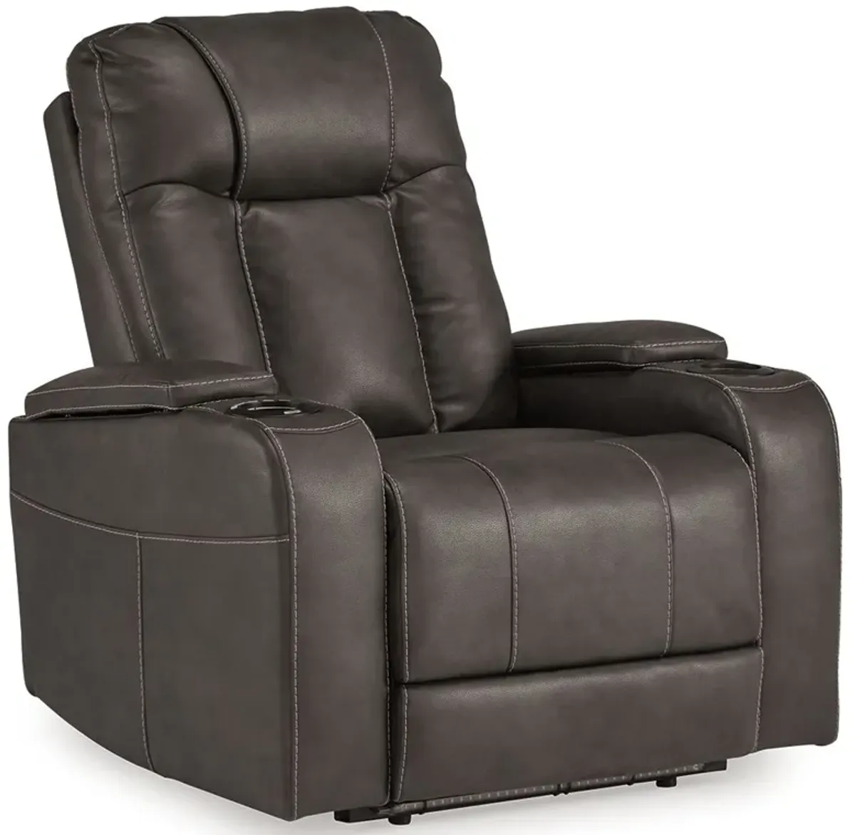 Feazada - Power Recliner With Adj Headrest