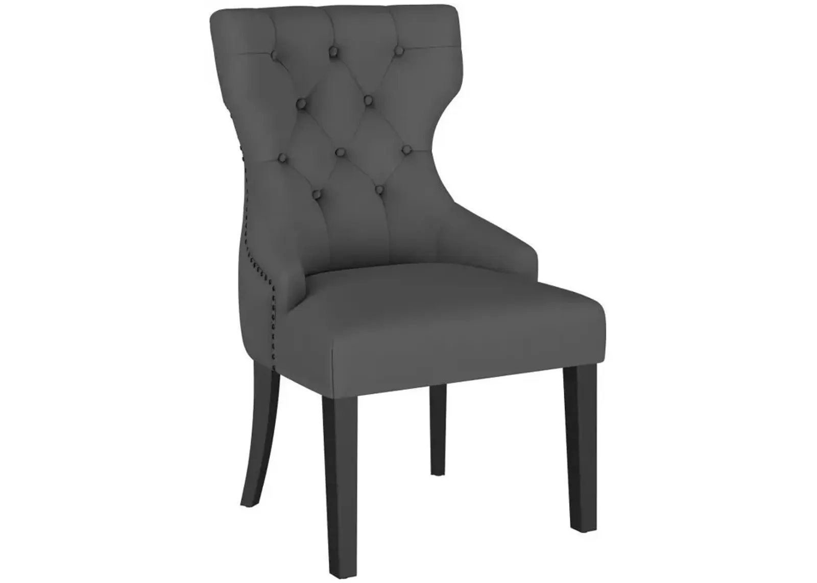 Baney - Upholstered Parson Dining Side Chair With Tufted Back