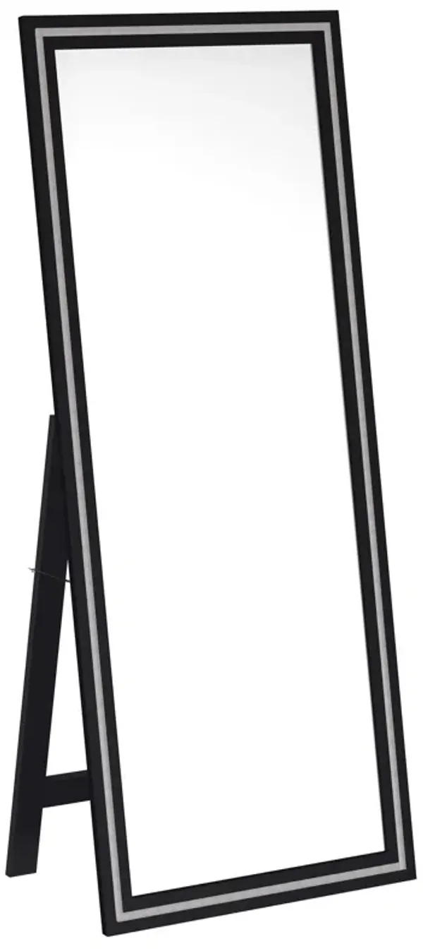 Windrose - Full Length Floor Standing Tempered Mirror With Led Lighting