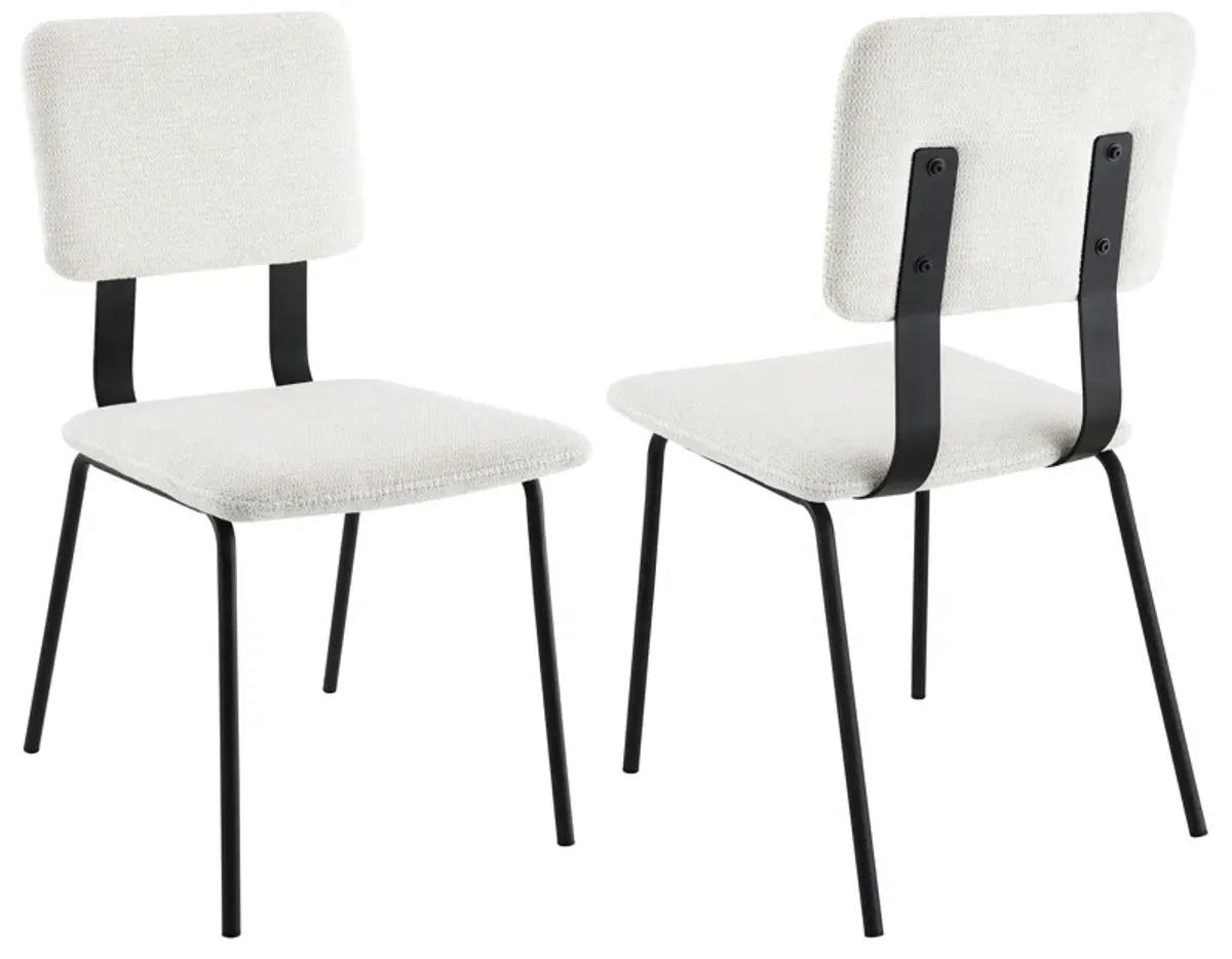 Calla - Fabric Upholstered Dining Side Chair (Set of 2)