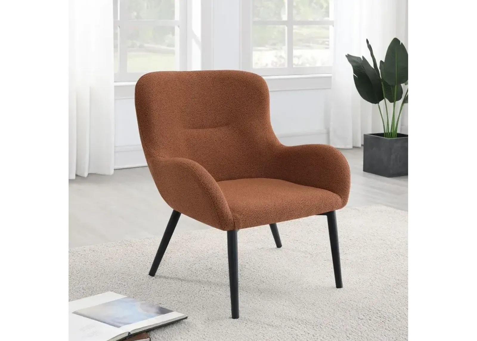 Calvin - Upholstered Modern Arm Accent Chair