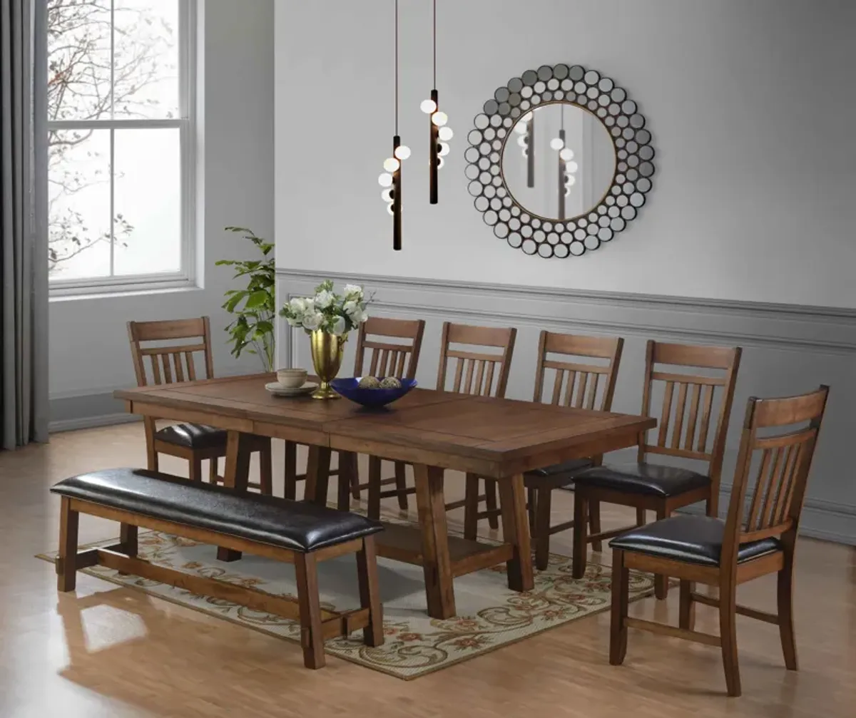 8 Piece Extendable Dining Room Set