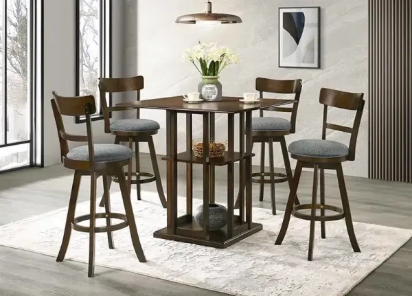 5 Piece Pub Dining Room Set