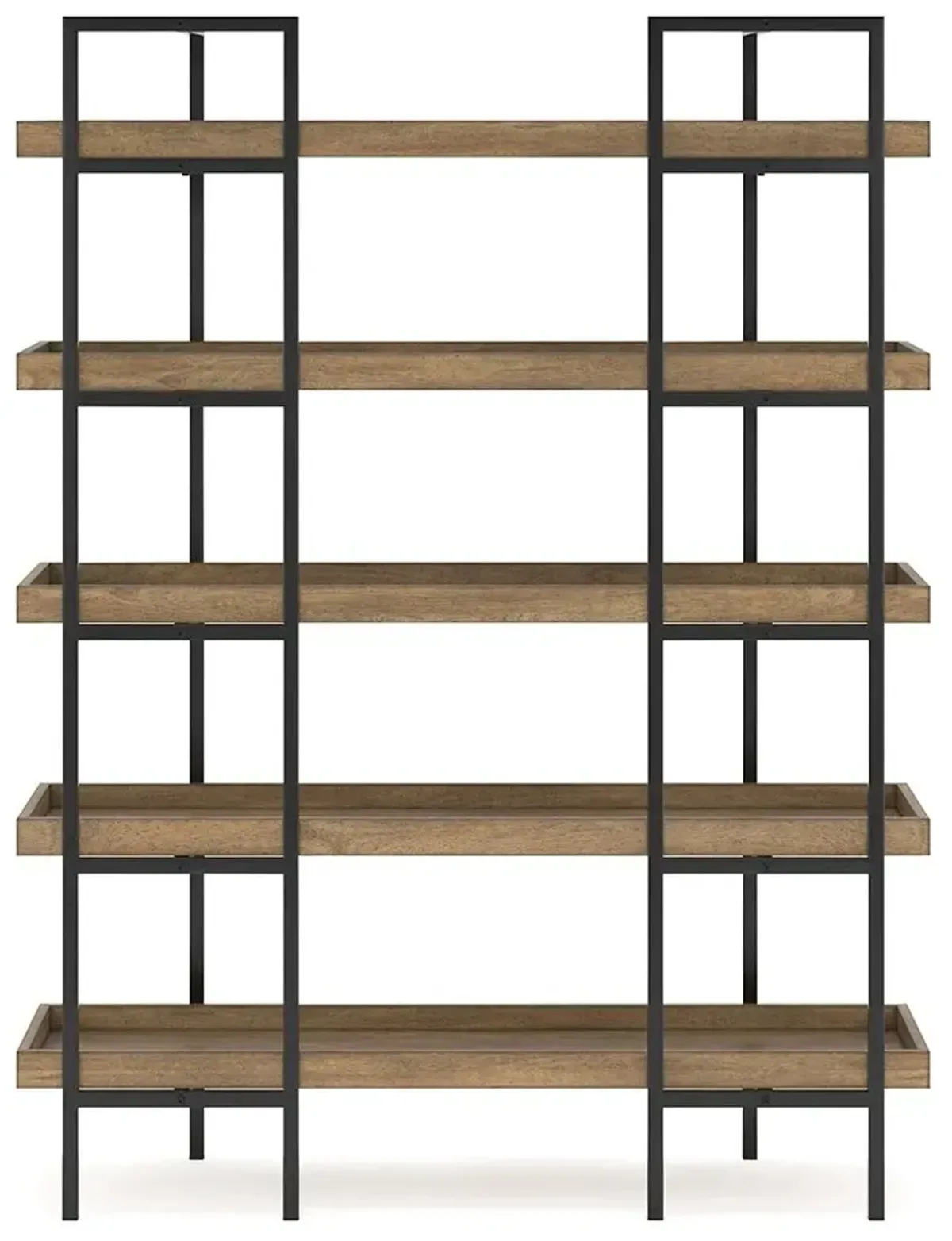 Montia - Light Brown - Bookcase