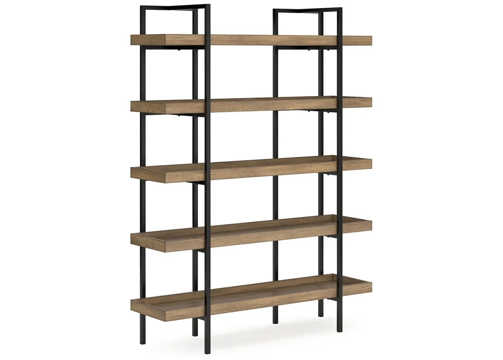 Montia - Light Brown - Bookcase