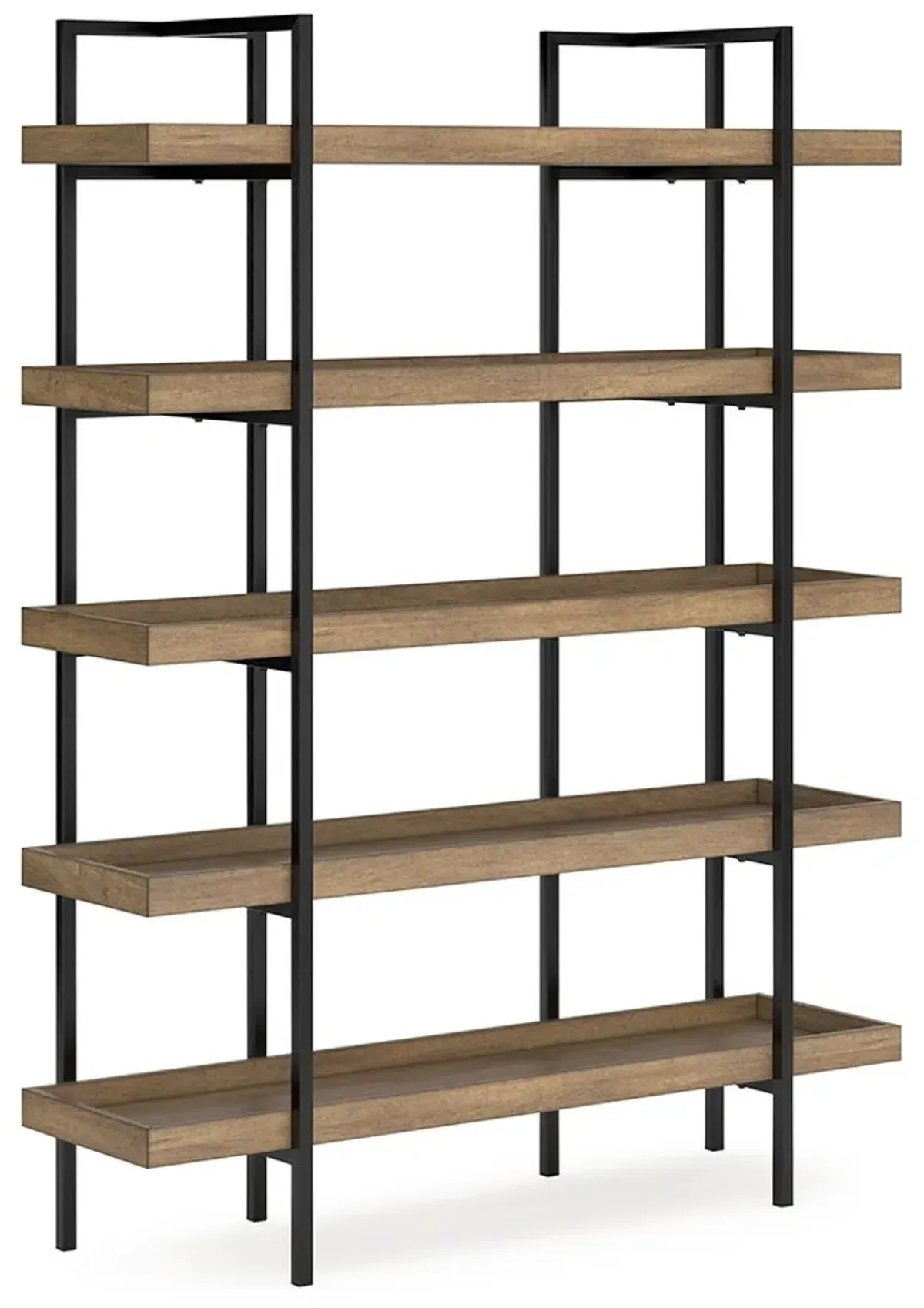 Montia - Light Brown - Bookcase