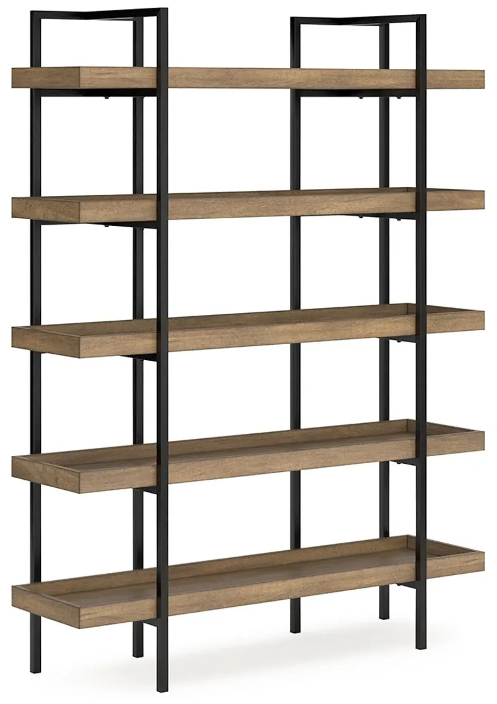 Montia - Light Brown - Bookcase