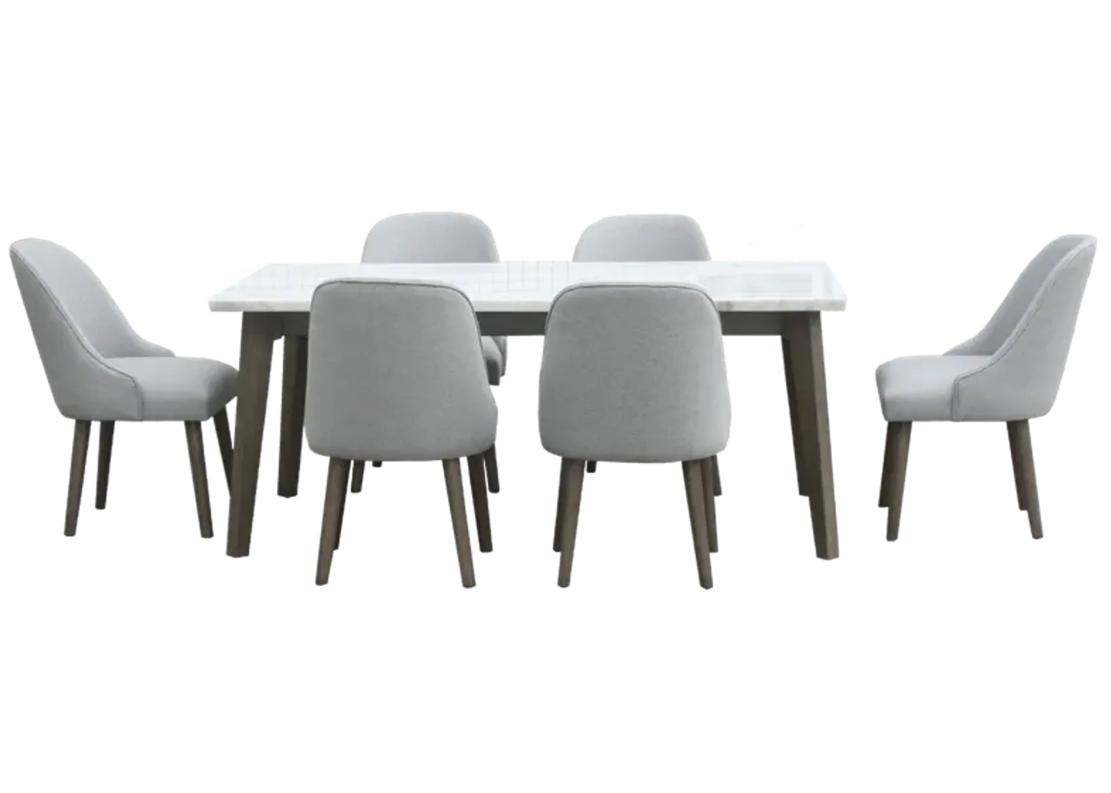 7 Piece Modern Dining Room Set