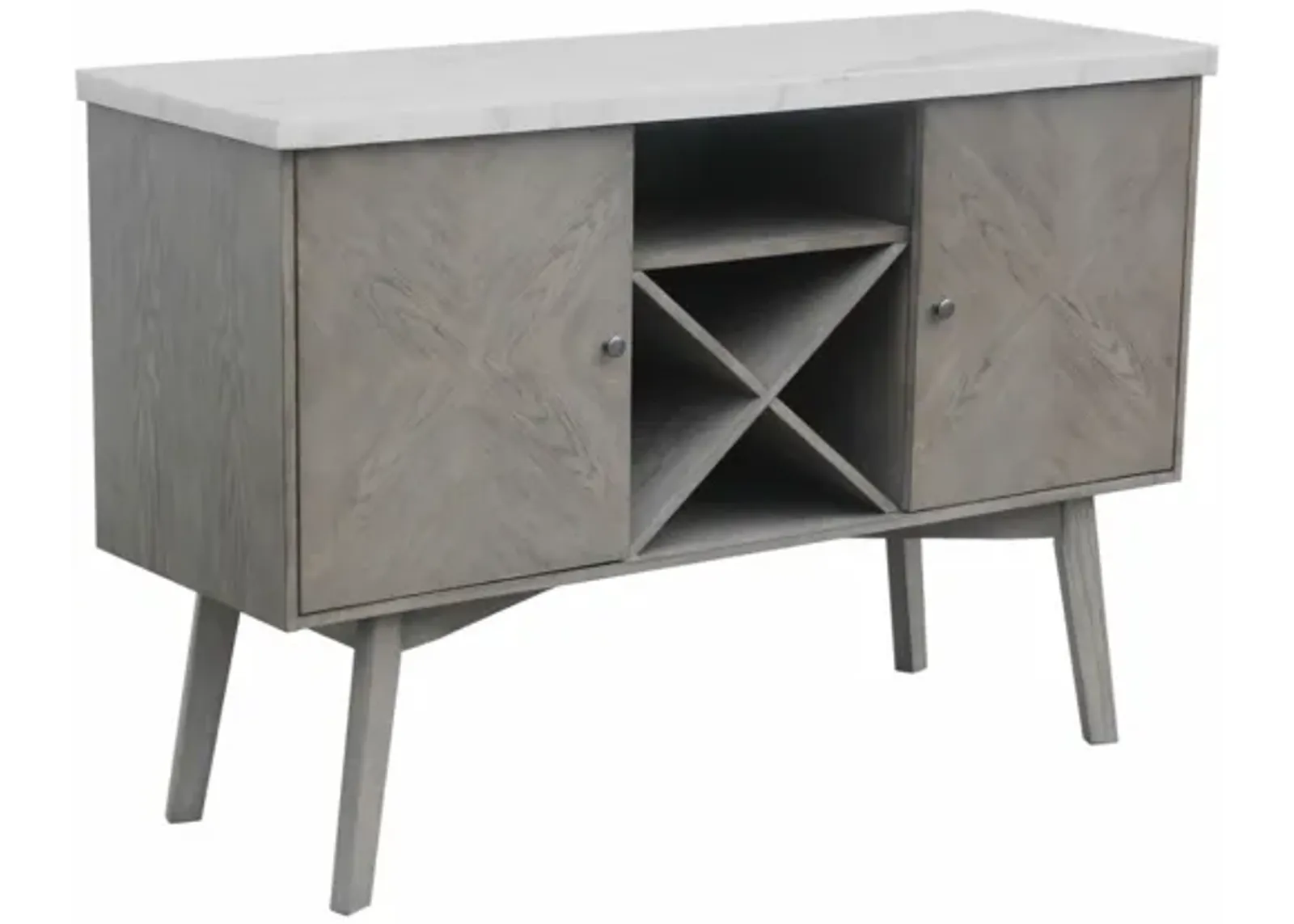 Buffet Server/ Sideboard with Marble Top