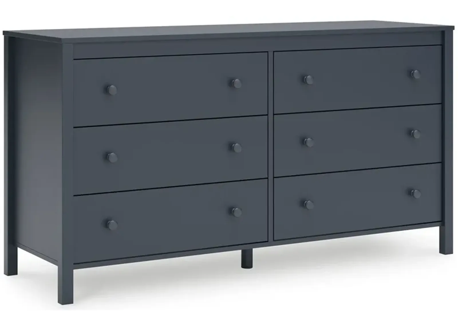 Simmenfort - Navy Blue - Six Drawer Dresser