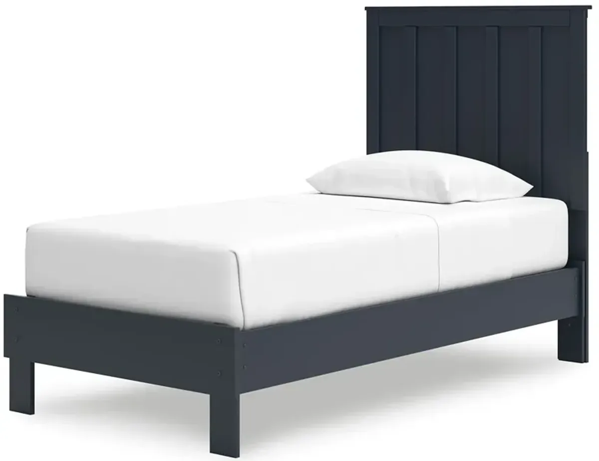 Simmenfort - Platform Bed With Panel Headboard