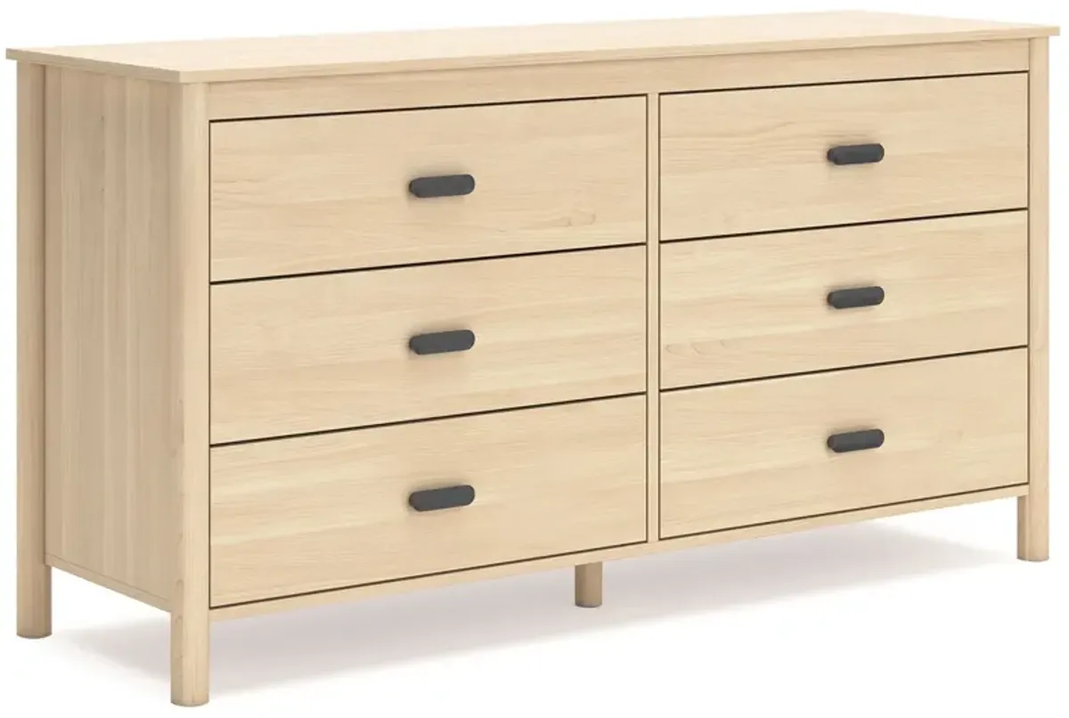 Cabinella - Tan - Six Drawer Dresser