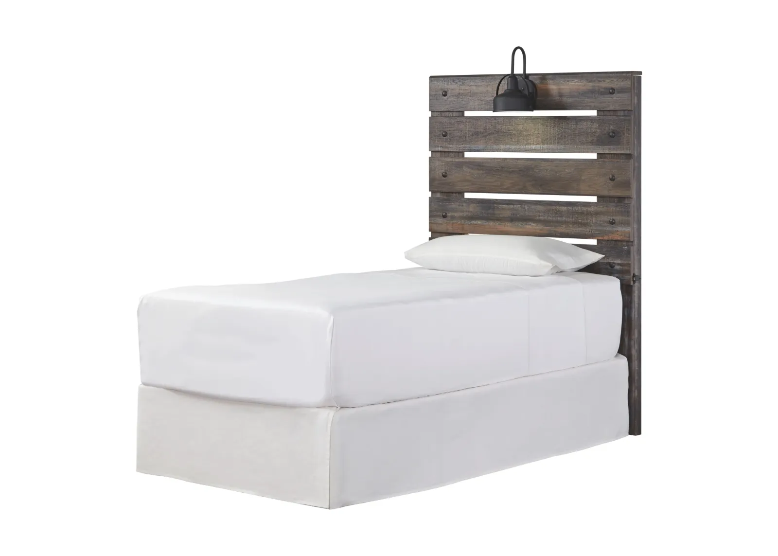 Drystan - Youth Panel Headboard With Bed Frame