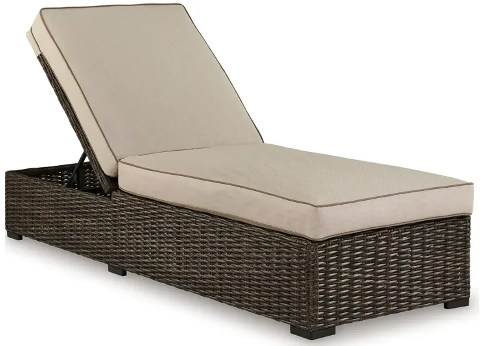 Coastline Bay - Brown - Chaise Lounge With Cushion