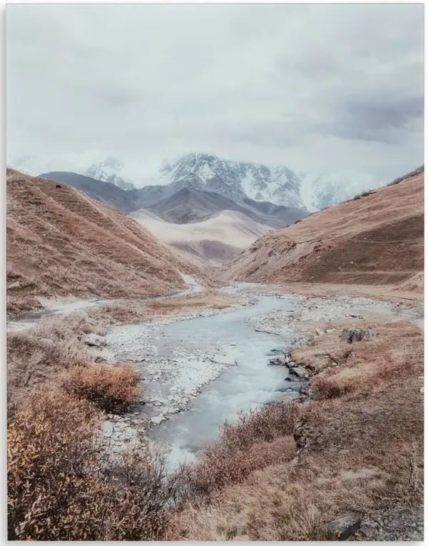 Darinby - Gray / Brown / White - Wall Art