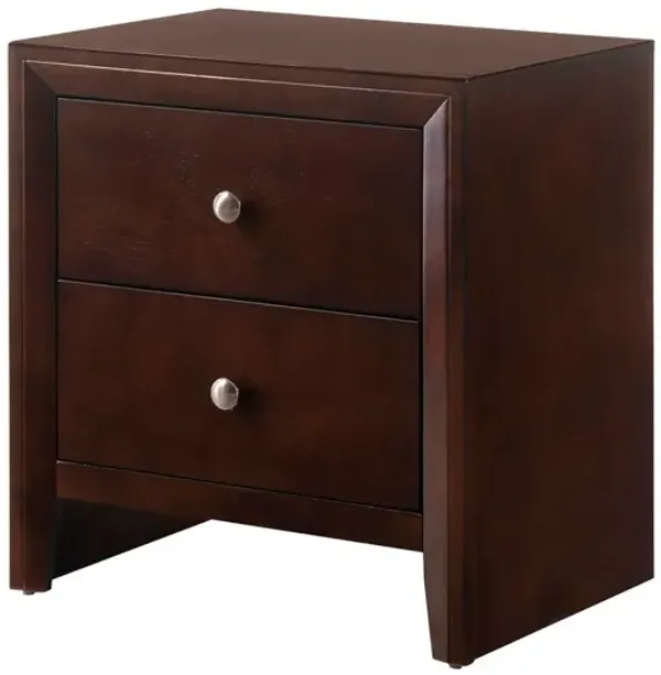 Evan - Nightstand - Dark Brown