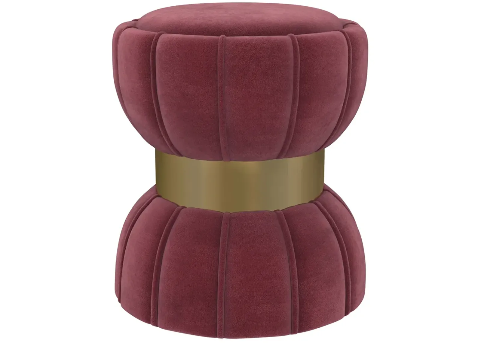 Sora - Round Upholstered Ottoman