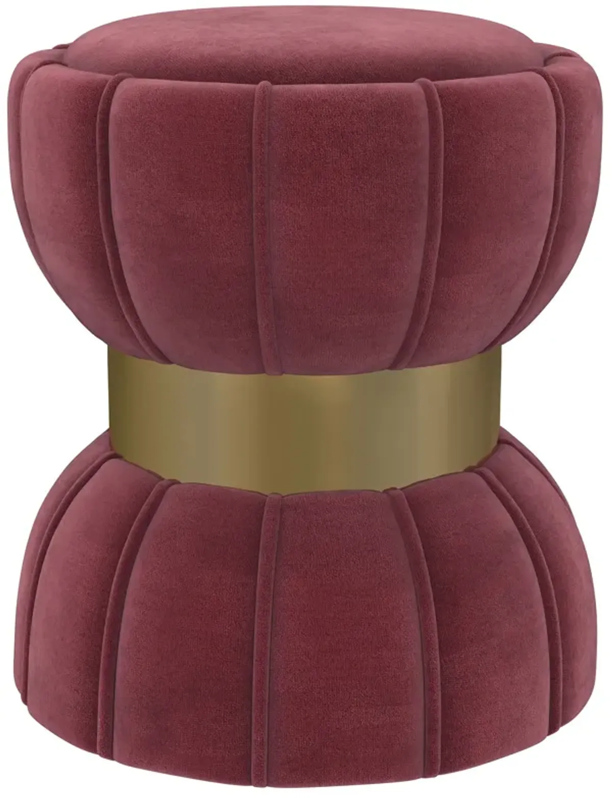 Sora - Round Upholstered Ottoman