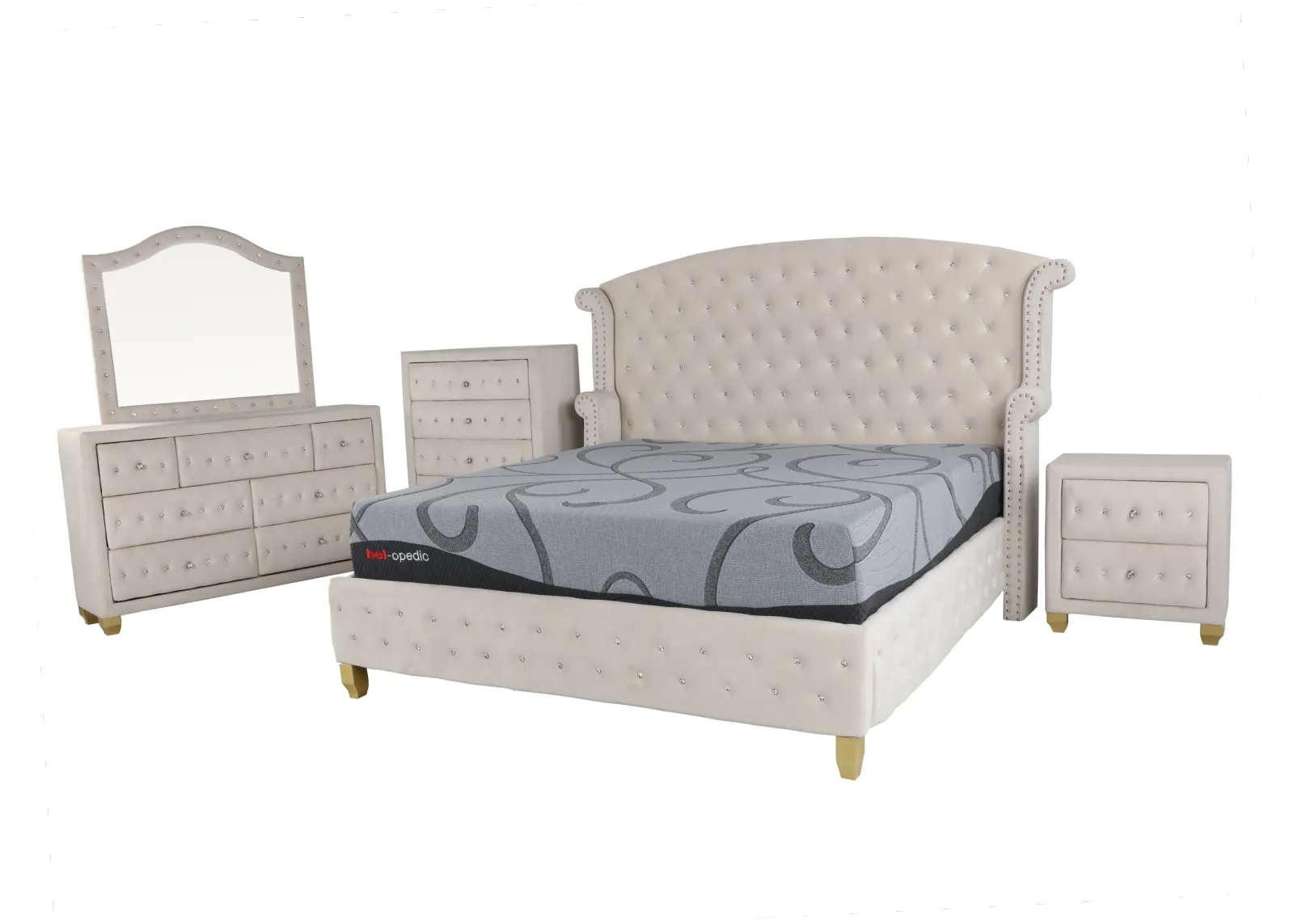 6 Piece Bedroom Set