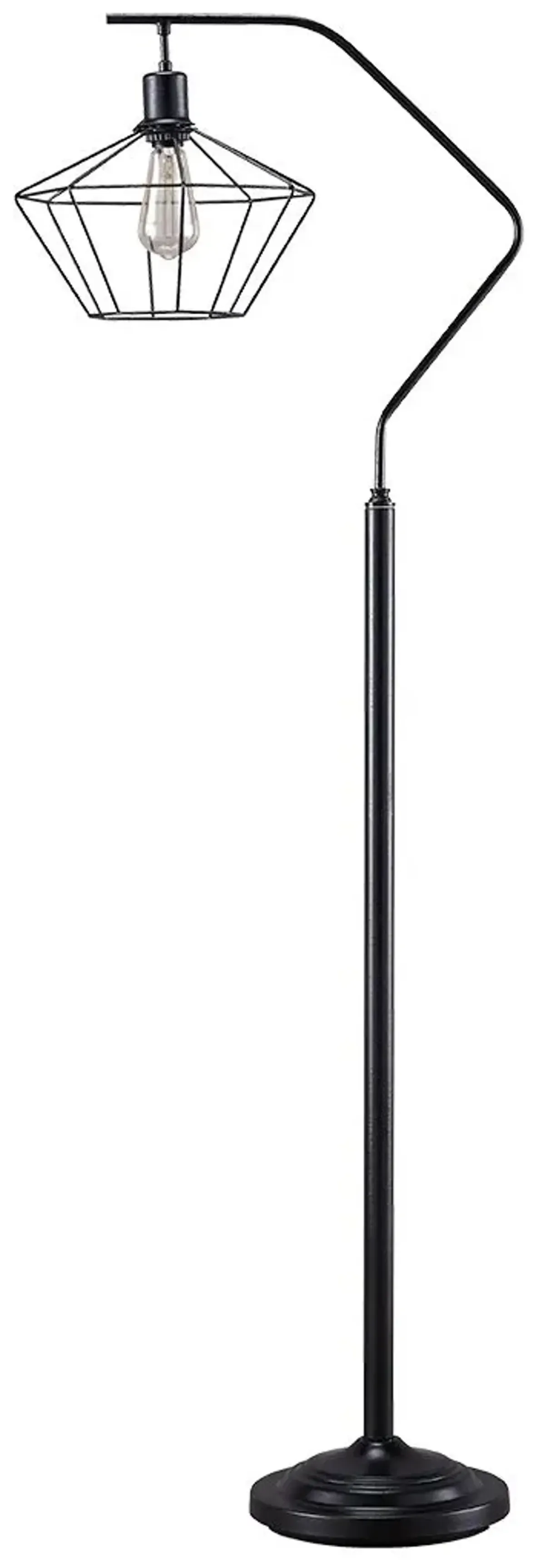 Makeika - Black - Metal Floor Lamp