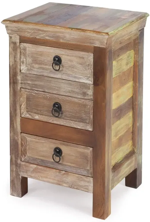 Modern Rustic 3 Drawer Accent Chest