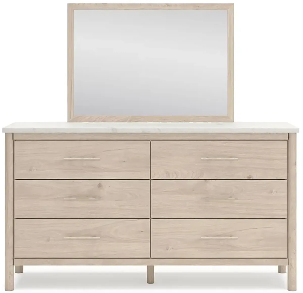 Cadmori - Two-tone - Dresser And Mirror