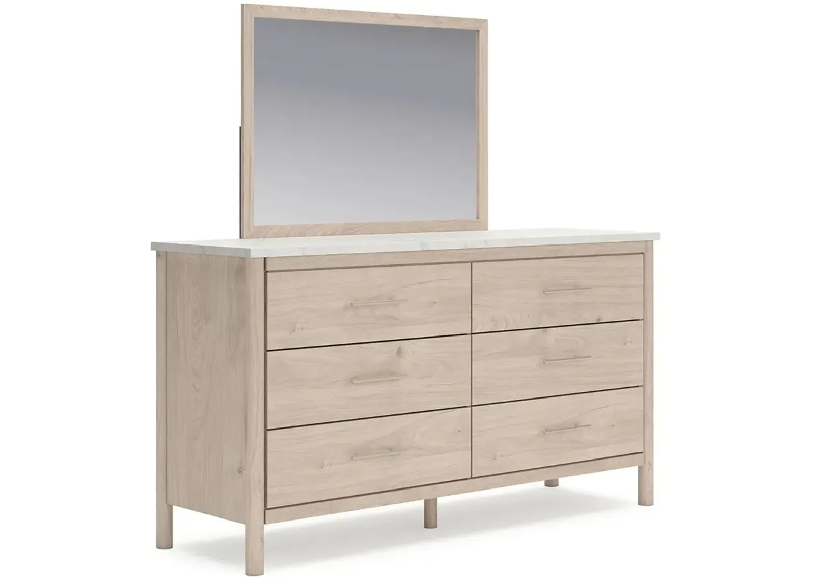 Cadmori - Two-tone - Dresser And Mirror