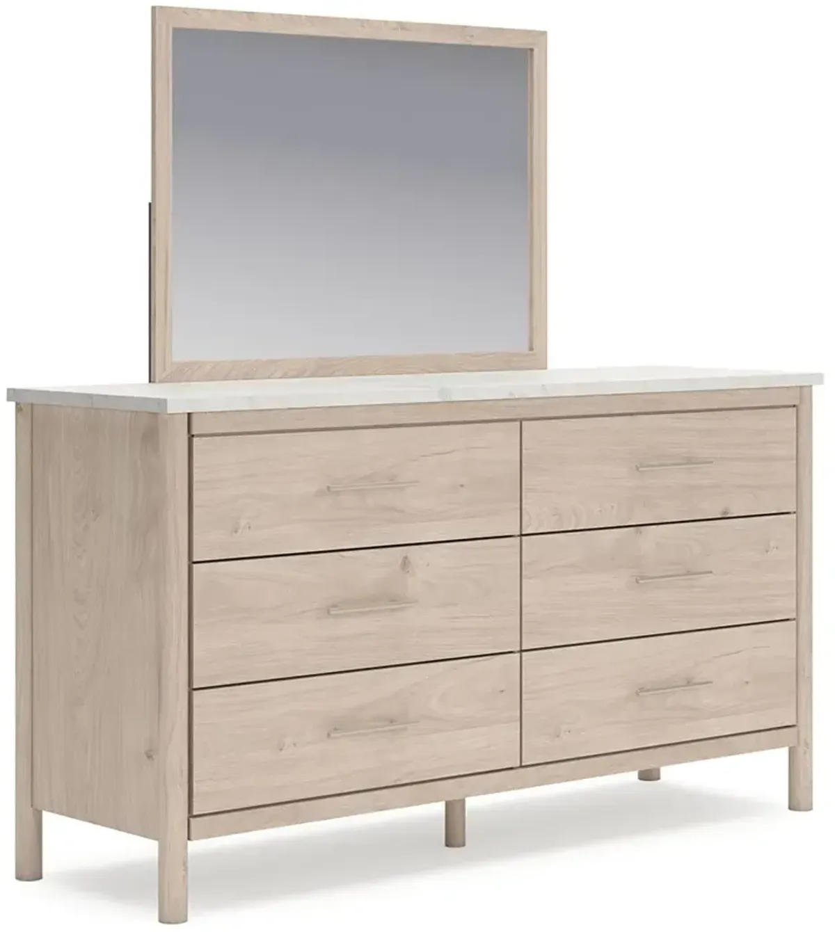 Cadmori - Two-tone - Dresser And Mirror