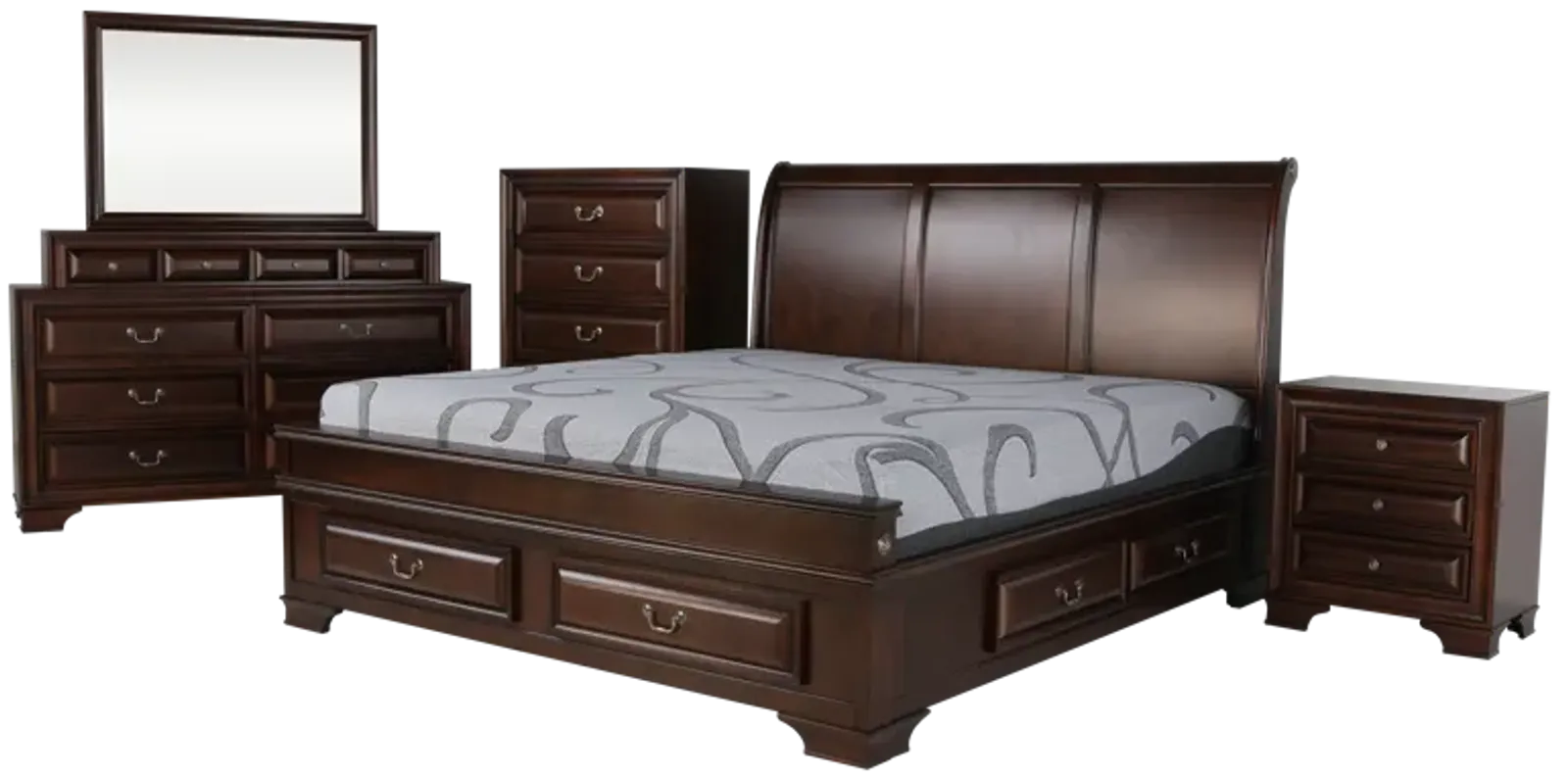 6 Piece Bedroom Set