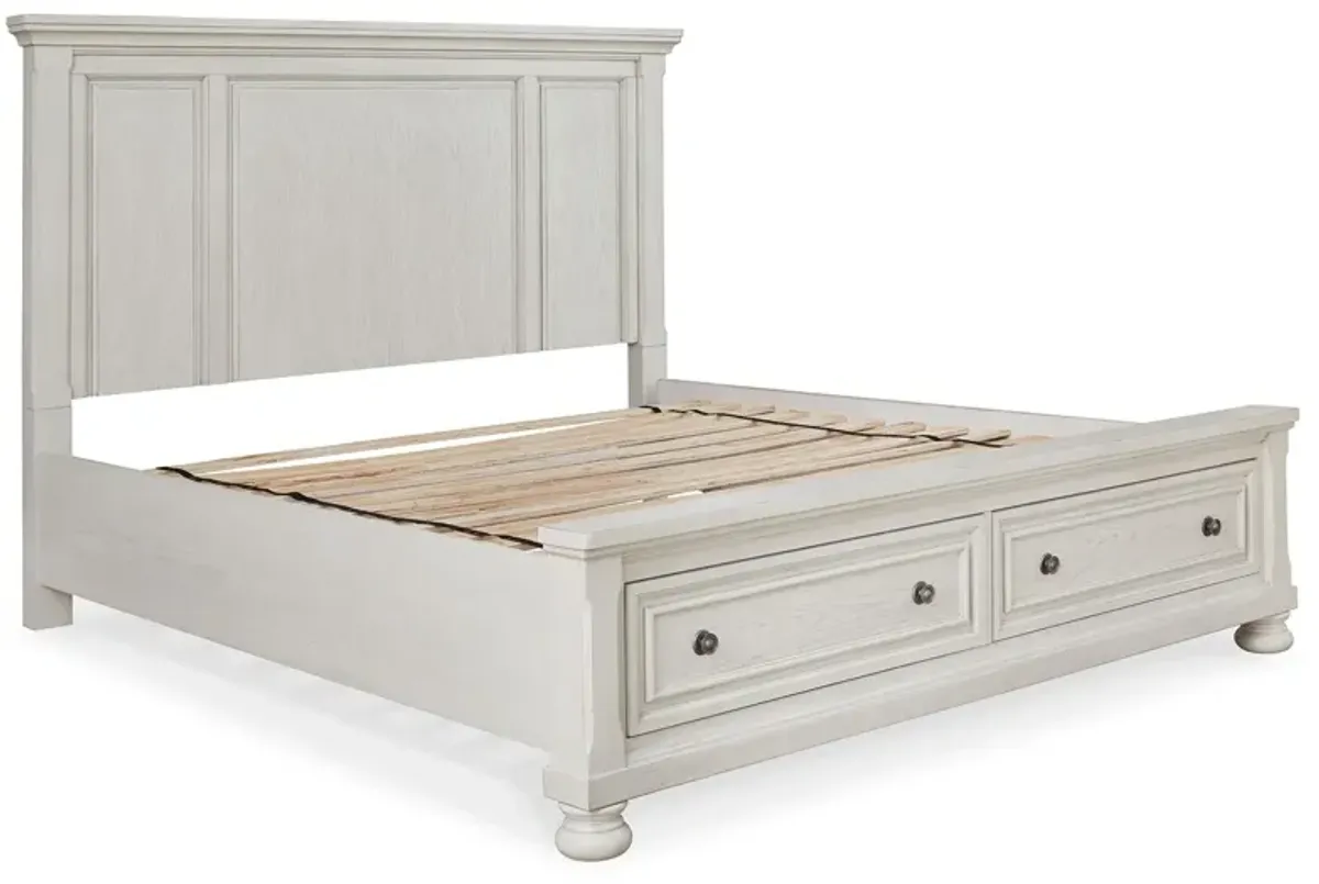 Robbinsdale - Panel Storage Bed