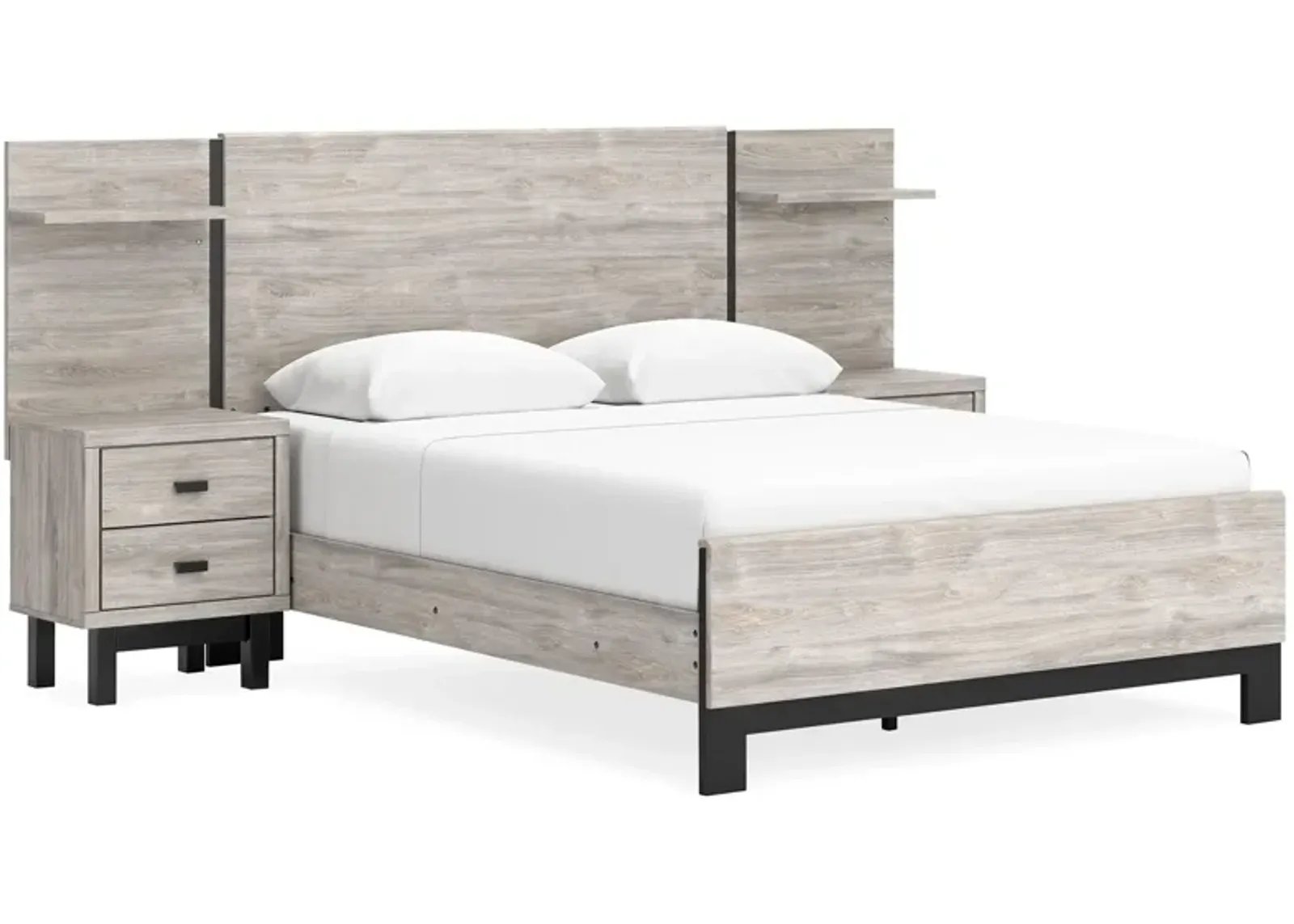 Vessalli - Panel Bed With Extensions