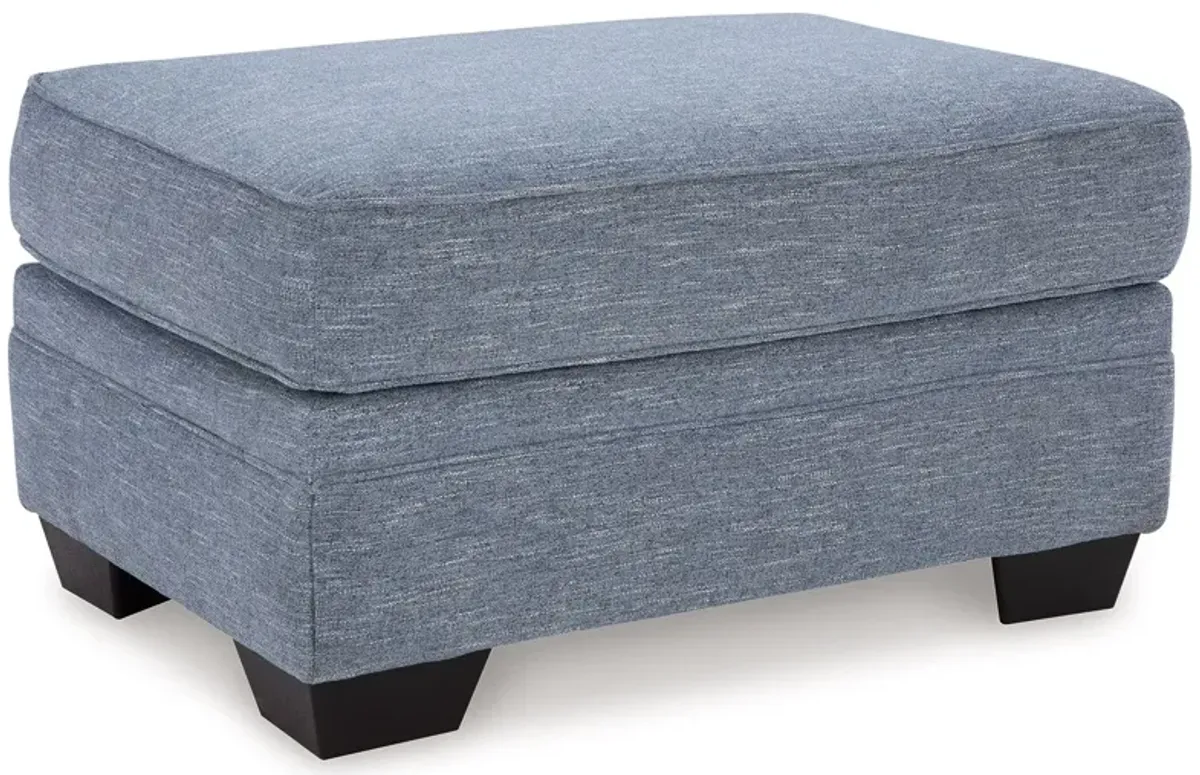 Carissa Manor - Denim - Ottoman