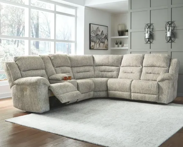 Family Den - Power Reclining Sectional