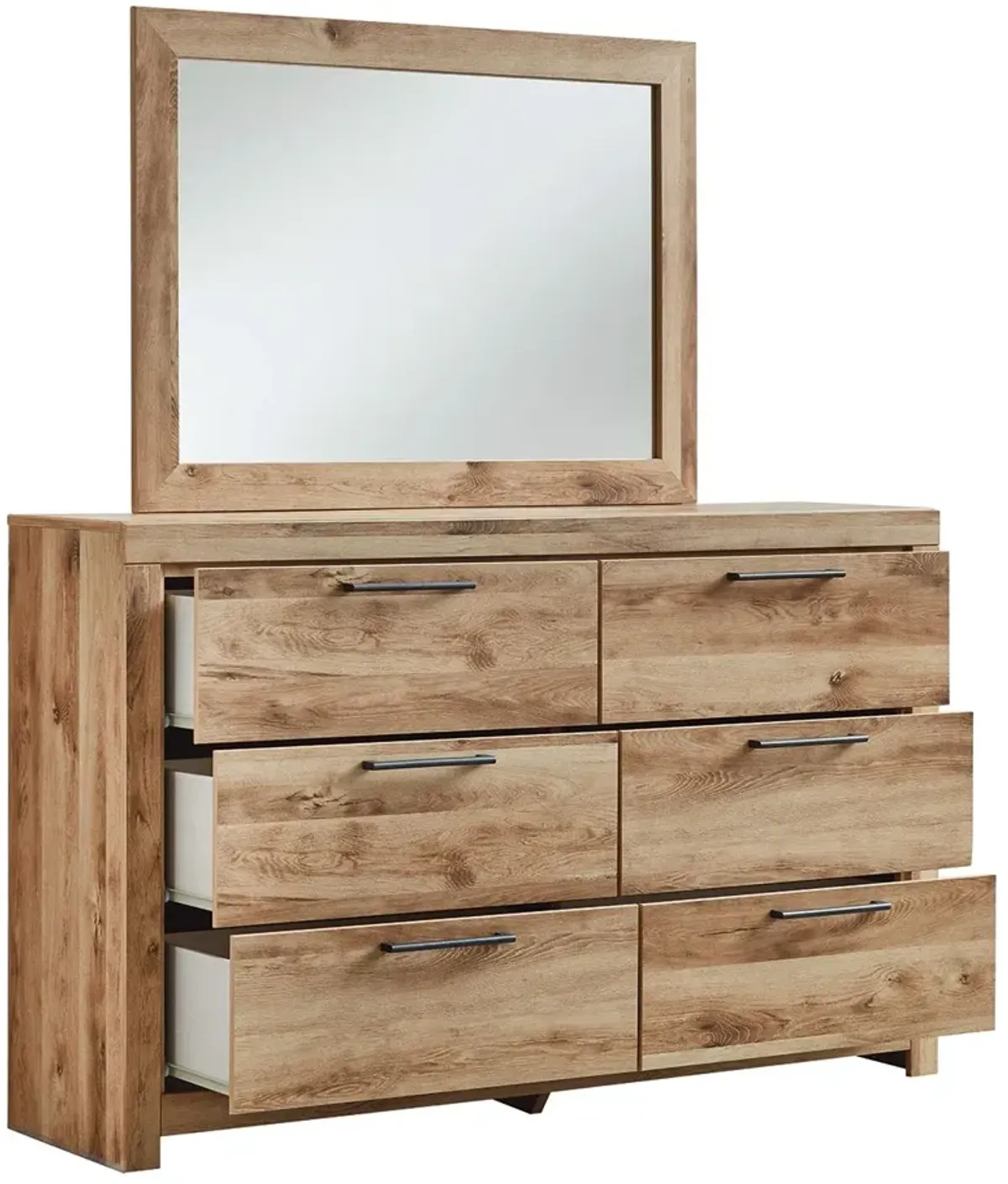 Hyanna - Dresser, Mirror, Panel Bed