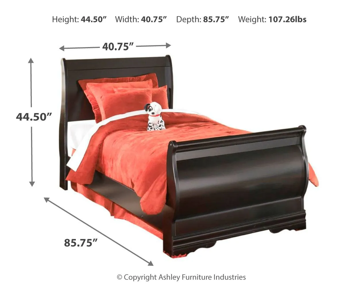 Huey Vineyard - Sleigh Bed