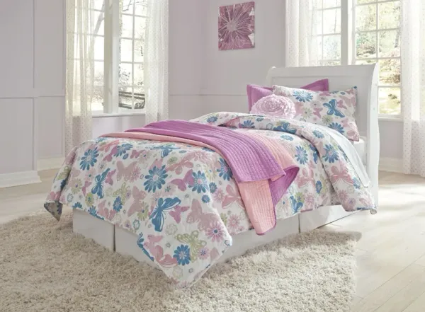 Anarasia - Sleigh Headboard With Bolt On Bed Frame