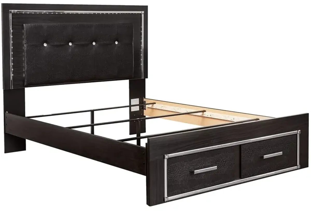 Kaydell - Storage Bed With Roll Slats