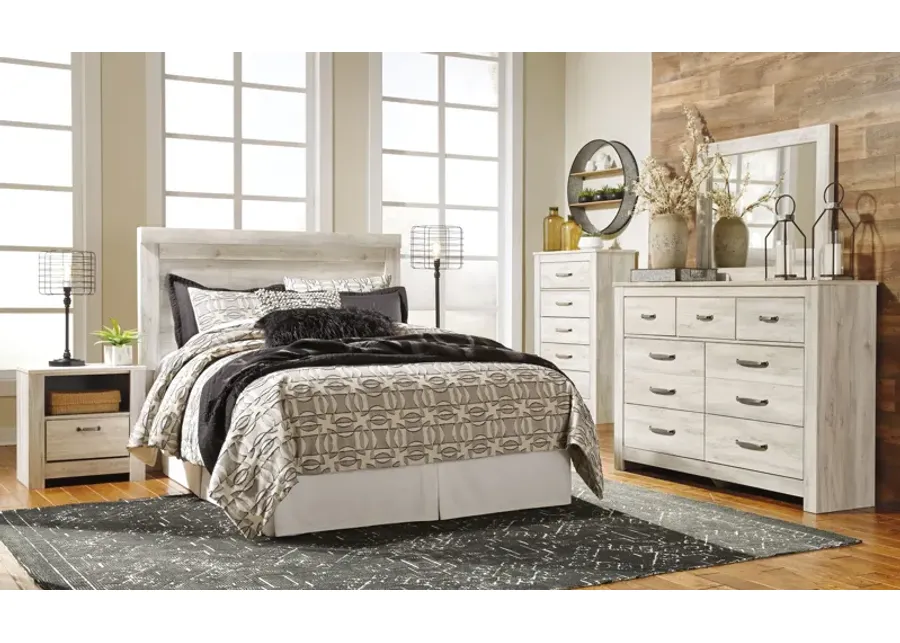 Bellaby - Dresser, Mirror, Panel Headboard Set